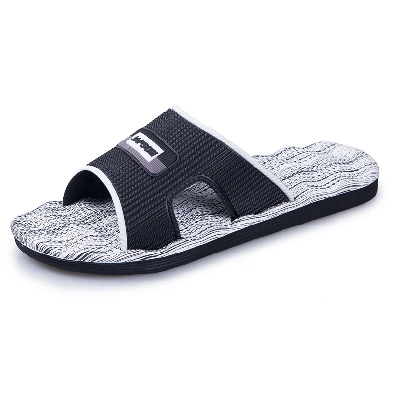 

Fashion Summer Beach Male Sandals Slippers Logo Men Slides Footwear