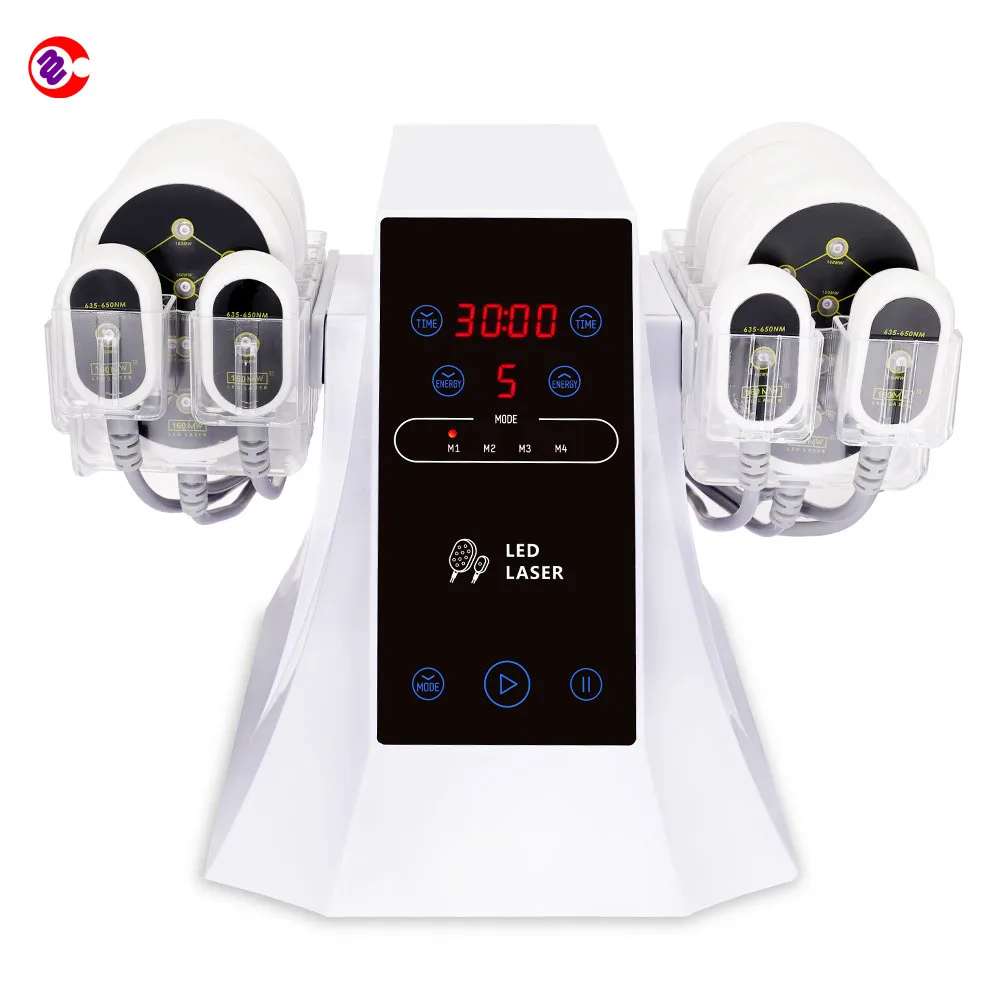 

2020 New Arrival lipo Laser 8 Pads 160mw 12 pads LipoLaser Slimming Machine for Home and Spa Use