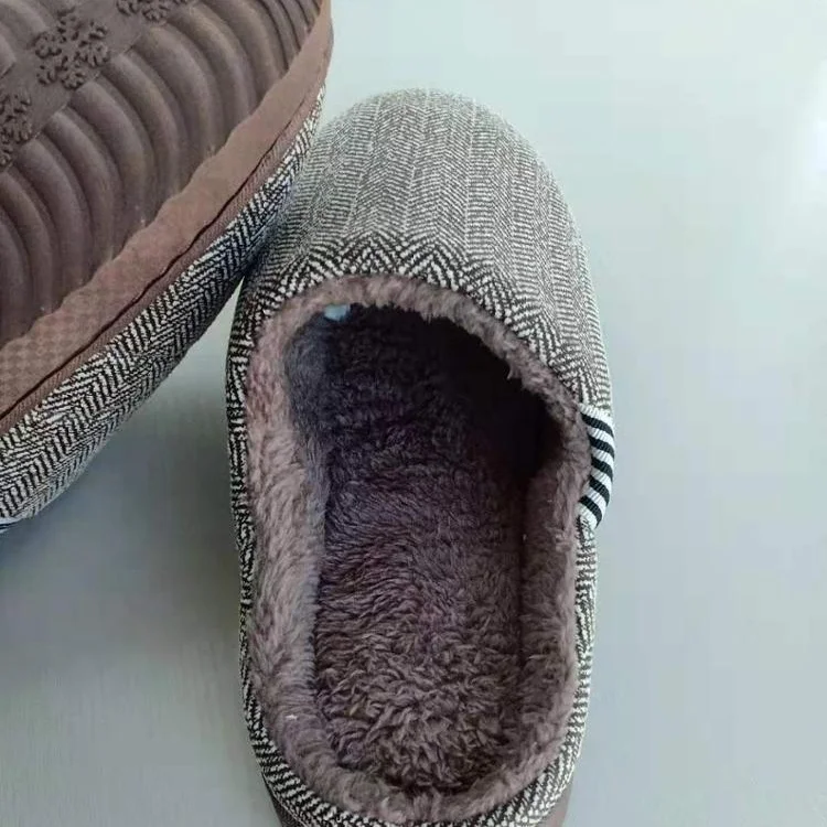 fluffy male slippers