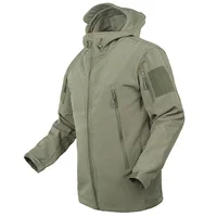 

Wholesale Custom New Men Waterproof Military Jacket Tactical Outdoor fleece Softshell Jackets