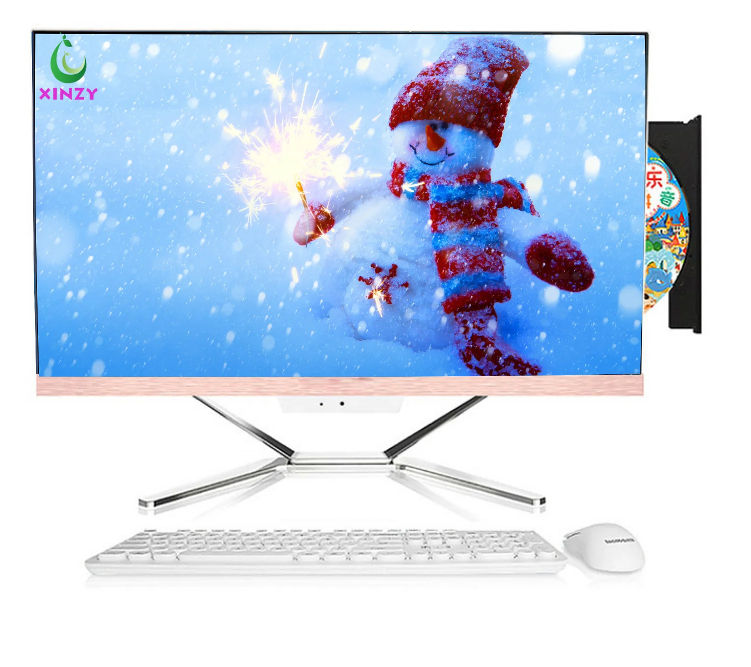 

XINZY all in one 24 inch desktop computer core i3 i5 i9 processor 2/4/8G RAM Memory 120/ 240GB SSD 320GB HDD business aio pc