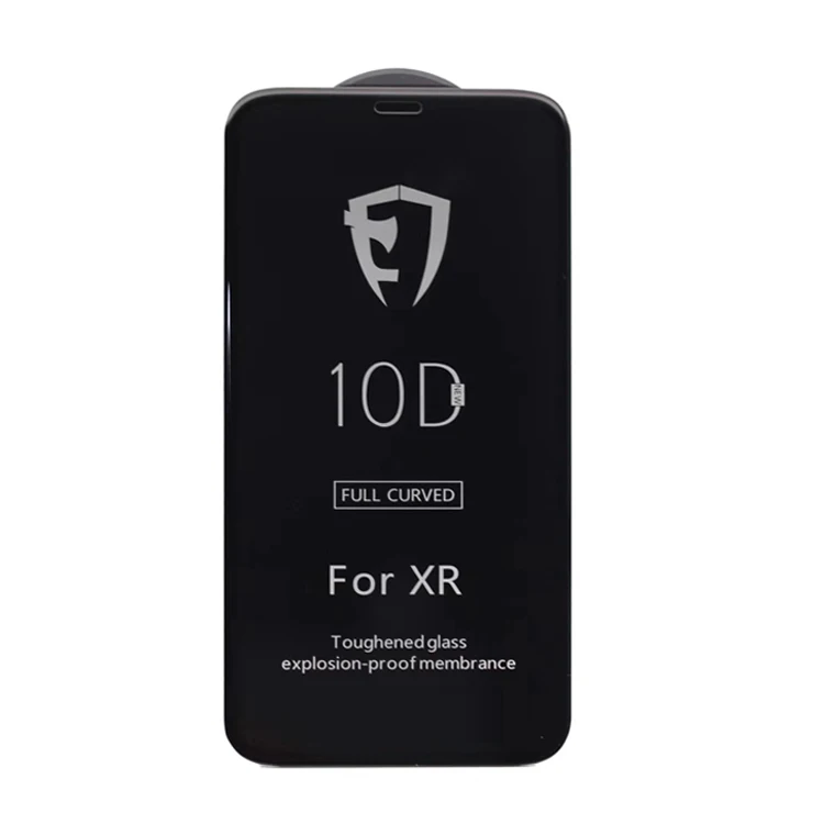 

Top quality really 10D full curved edge to edge full glue tempered glass screen protector for iphone 11 pro max