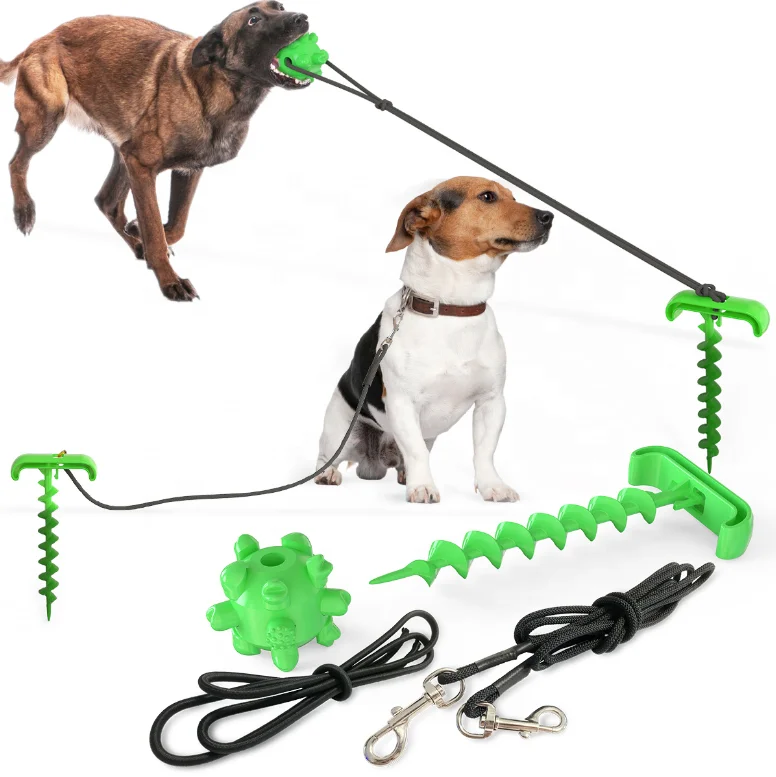 

Wholesale Custom Pet Dog Ground Nail Toy Supplies Durable Doggy Pull Training Toys Outdoor Dogs Fixed Pile Toys