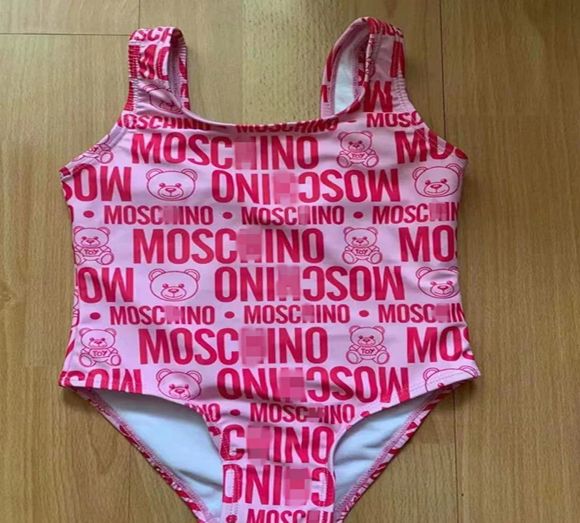 

Lovely Swimwear One Piece Baby Girls Swimsuit Kid Children Swimming Suit Bikini Swimwear, As picture show