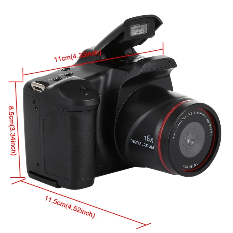 

2021 1.3 Mega HD DV SLR Camera 2.4 inch LCD Full HD 720P Recording Wholesale OEM Customized