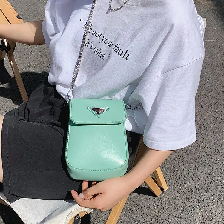 

2021 Xianjian Summer Laser Mobile Pouch Purse Bags Laser Cross Body Bags For Girls
