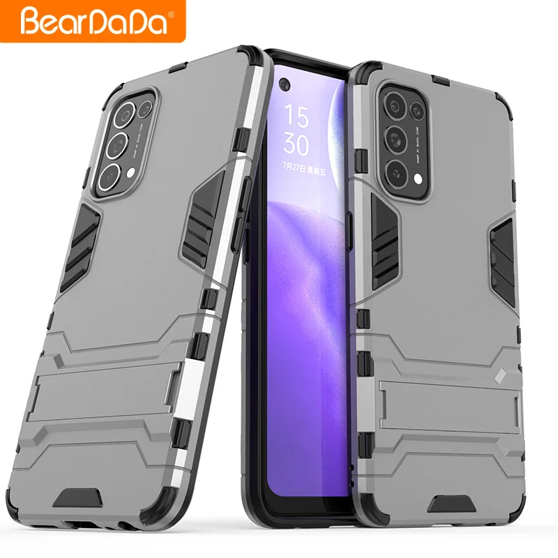 

luxury brand unique hard overlapping custom name phone covers for OPPO RENO5 military lens protection phone case manufactor