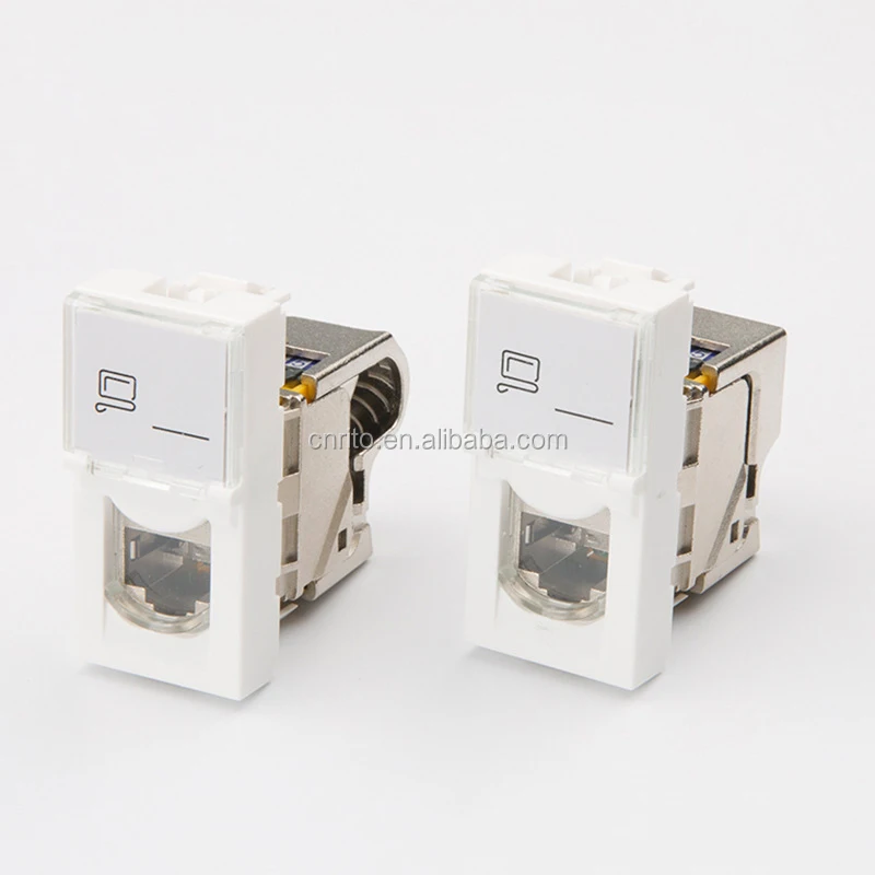 Cat6a Legrand Rotary Tool Free Punch Down Modular French Stp