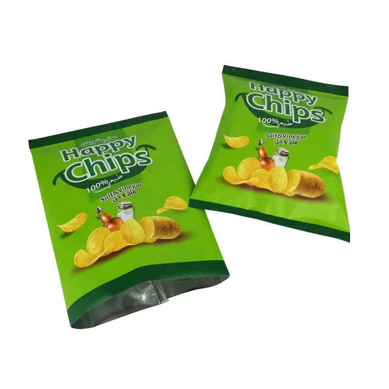 Custom Laminated Material Aluminum Foil Plastic Pouch Banana Plantain