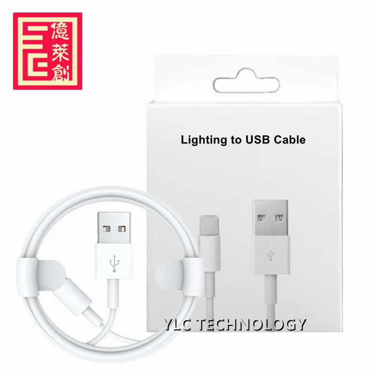 

Org MD818 JAE/Molex/Foxconn E75 5ic 8ic Chip Usb Charging Cable E75 8ic Charger Cable For IpHOnE X XR 8 8S 7plus 6 charger cable, White