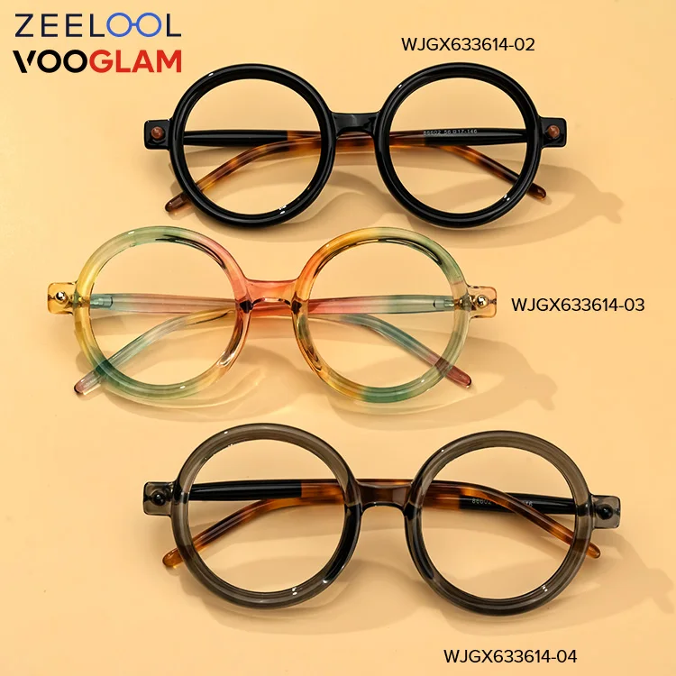 

Zeelool brand Wholesale Mixed Frames gentleman women cute round optical eyewear stylish eyeglasses frames