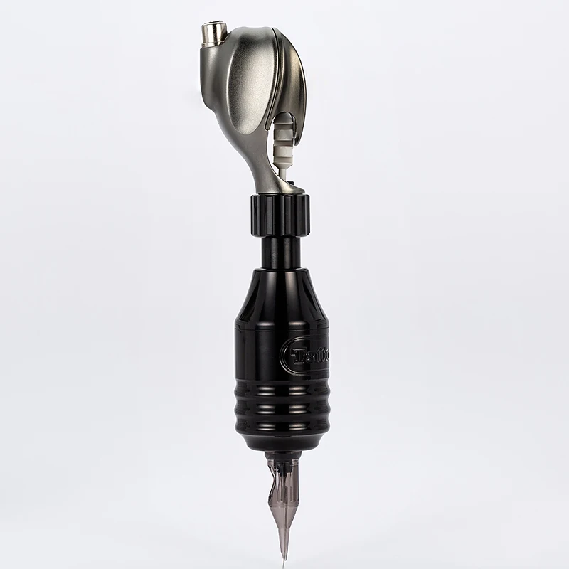 

Alien tattoo motor machine tattoo set hollow cup brushless motor with grip with RCA line tattoo machine power large carved gray