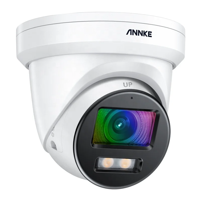 

ANNKE ColorVu 8MP POE IP Security Camera 24/7 Ture Full Time Color IP67 Weatherproof Outdoor CCTV Support One-way Audio