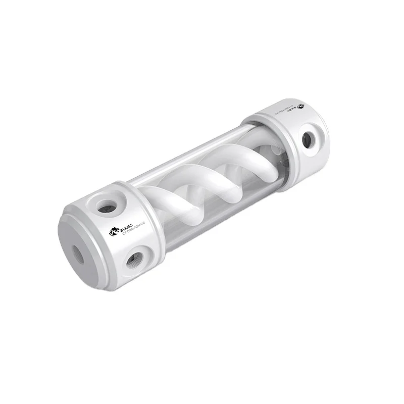 

Bykski DNA Cylindrical Reservoirs Res, 190mm POM OD50MM PC Cooling Water Tanks, Length 190mm/260mm All White CT-DNA-POM-V2