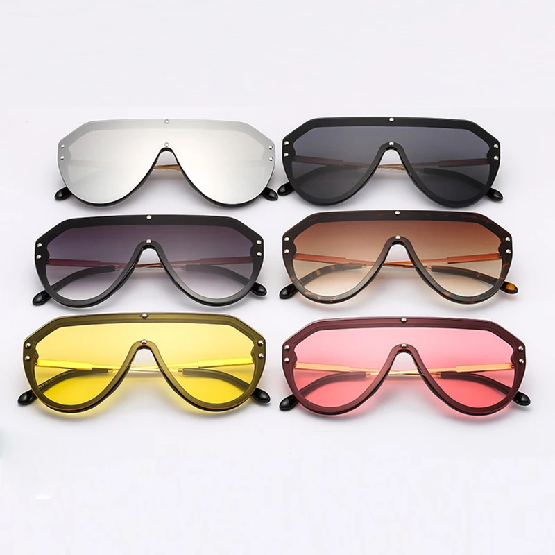 

Occhiali Da Sole Rimless Oversized Sunglasses OEM Logo UV 400 Gafas De Sol Sun Glasses unisex sunglasses 2022