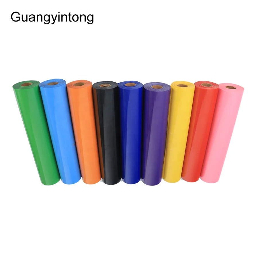 

Guangyintong High Quality factory Manufacture Free Sample Stock Shipping From USA Wholesale PVC Heat Transfer Vinyl For Clothing