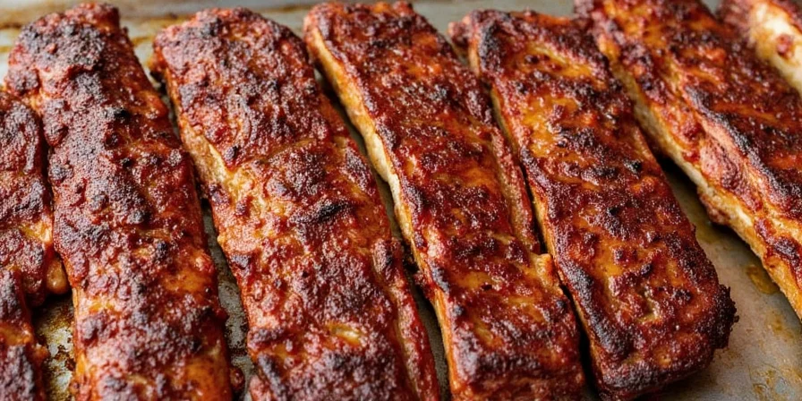 Jamaican jerk ribs with pineapple juice