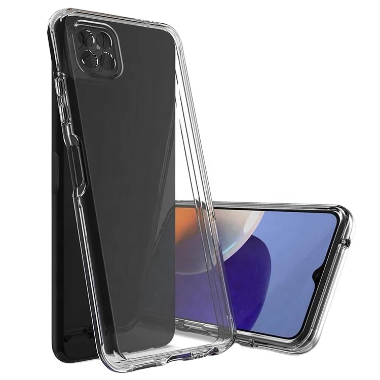

YeXiang Protective high clear PC TPU dual layer transparent phone case for Samsung A03S