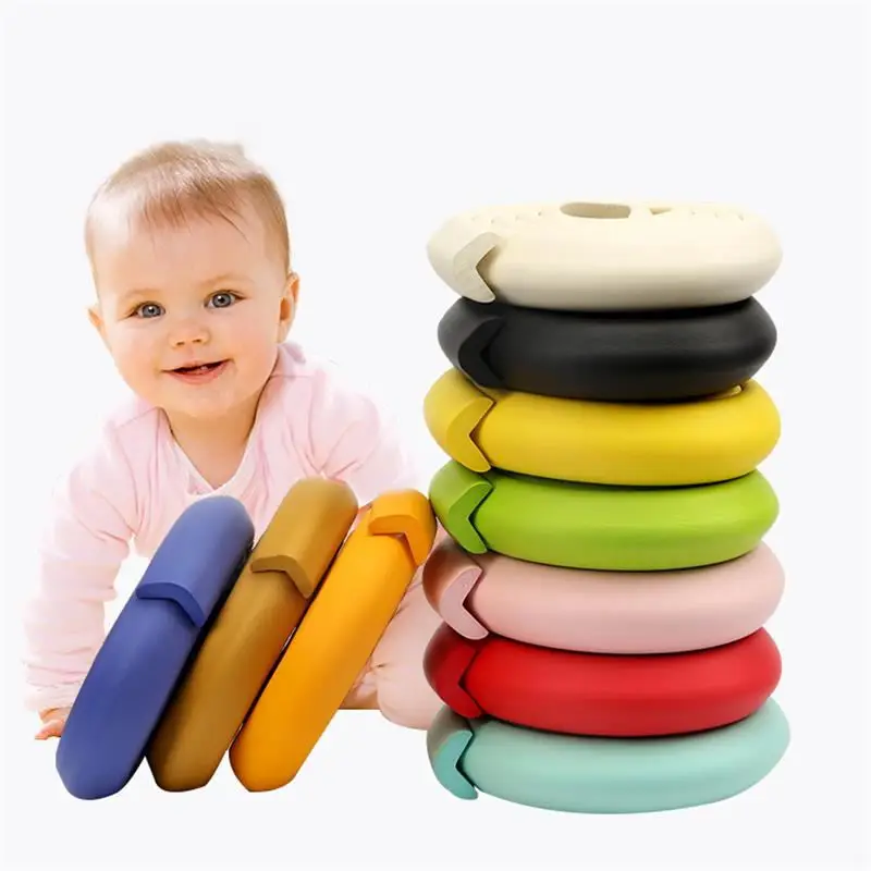 

Soft Baby Safety Desk Table Edge Guard Strip Security L-Shaped Kids Protection Bumper Edge Angle Home Anti-collision Strip, Picture