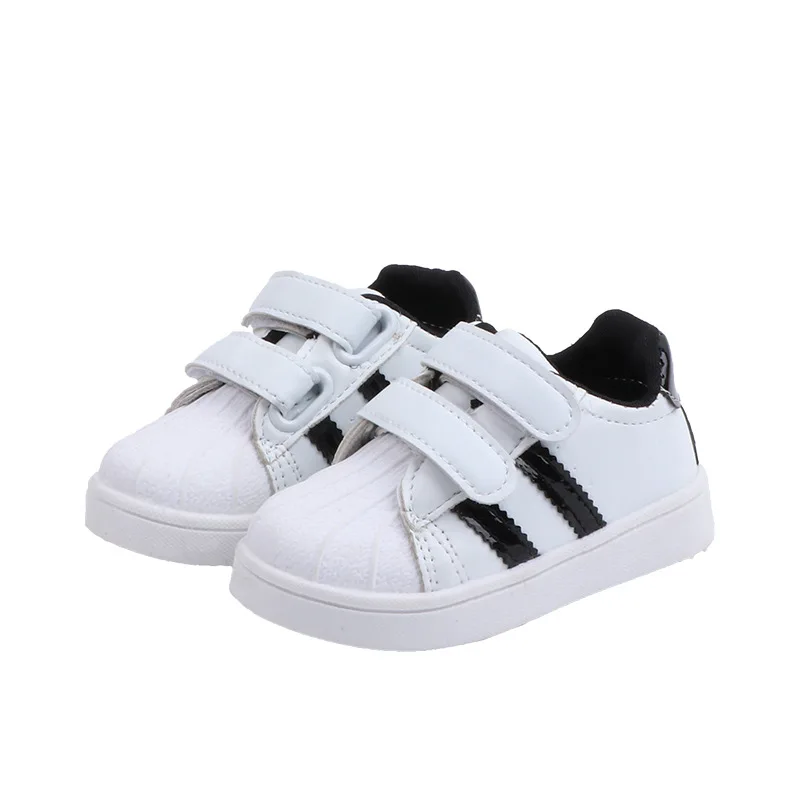

2021 Kids 1 to 4 Years Old White Children Sports Shoes, 3 colors