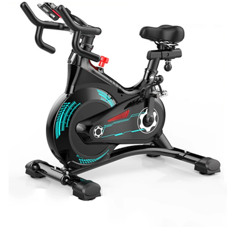 

Home Stable Pedestal Fitness Bicycle Bike Exercise Gym Indoor Magnetic Body Fit Spinning Bike, Black+red/black+blue