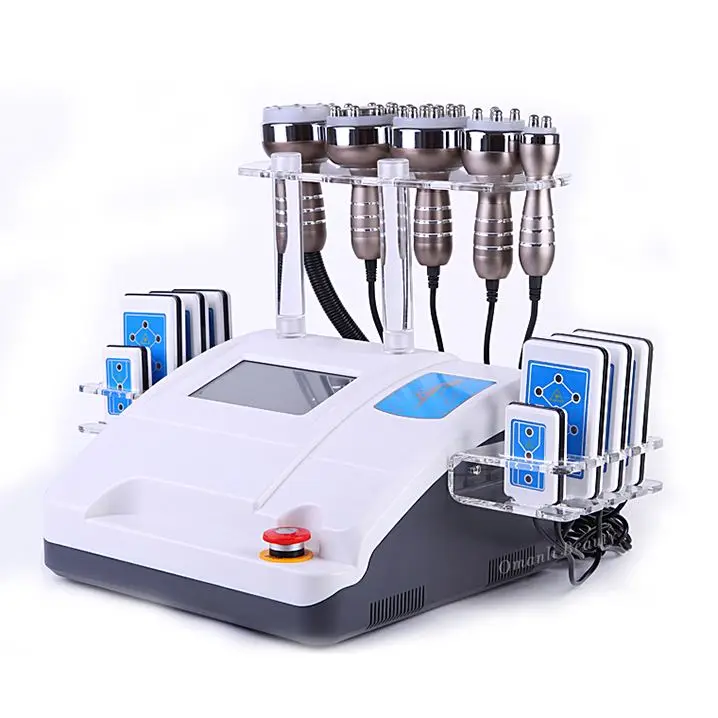 

6 In 1 Multifunction Vacuum Rf Body Slimming Ultrasonic Cavitation Machine