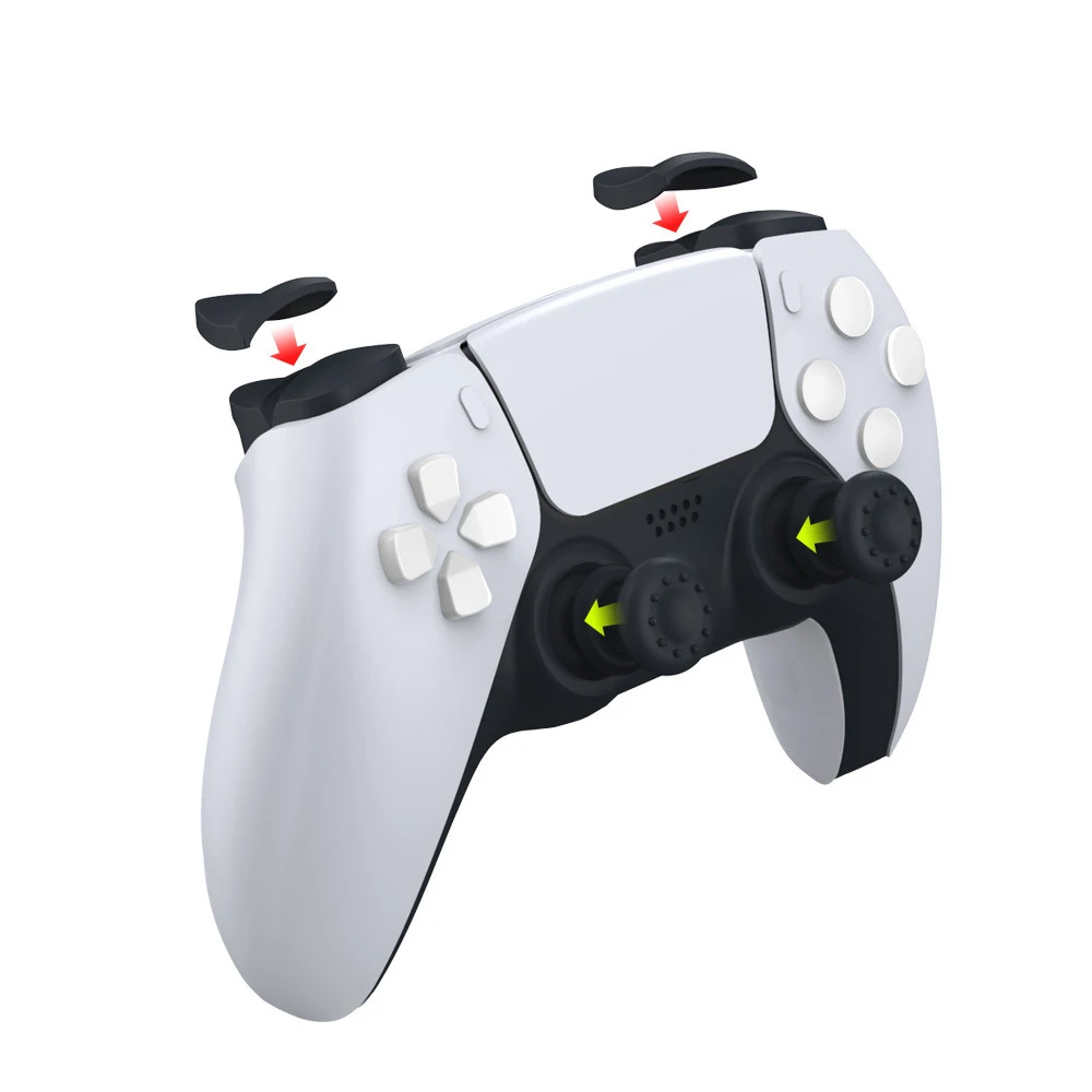 Kit de Réparation de Bouton de Remplacement pour PS5 Console de Jeu blanche Ensemble Complet de Boutons pour PS5 Contrôleur,Manettes de Jeu Dpad R1 L1 R2 L2 Touches de Direction ABXY Boutons Kit de Réparation de Bouton de Remplacement pour PS5 Console de Jeu blanche Ensemble Complet de Boutons pour PS5 Contrôleur,Manettes de Jeu Dpad R1 L1 R2 L2 Touches de Direction ABXY Boutons