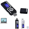 Portable USB MP3 Music Player LCD Screen Support TF Card Extend Memory Cheapest Mp3 Player with double earphones sport