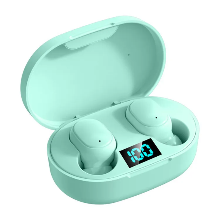 

TWS Wireless Earphone E6S with Charger Case 3D Headset Sport Headphone Earbuds