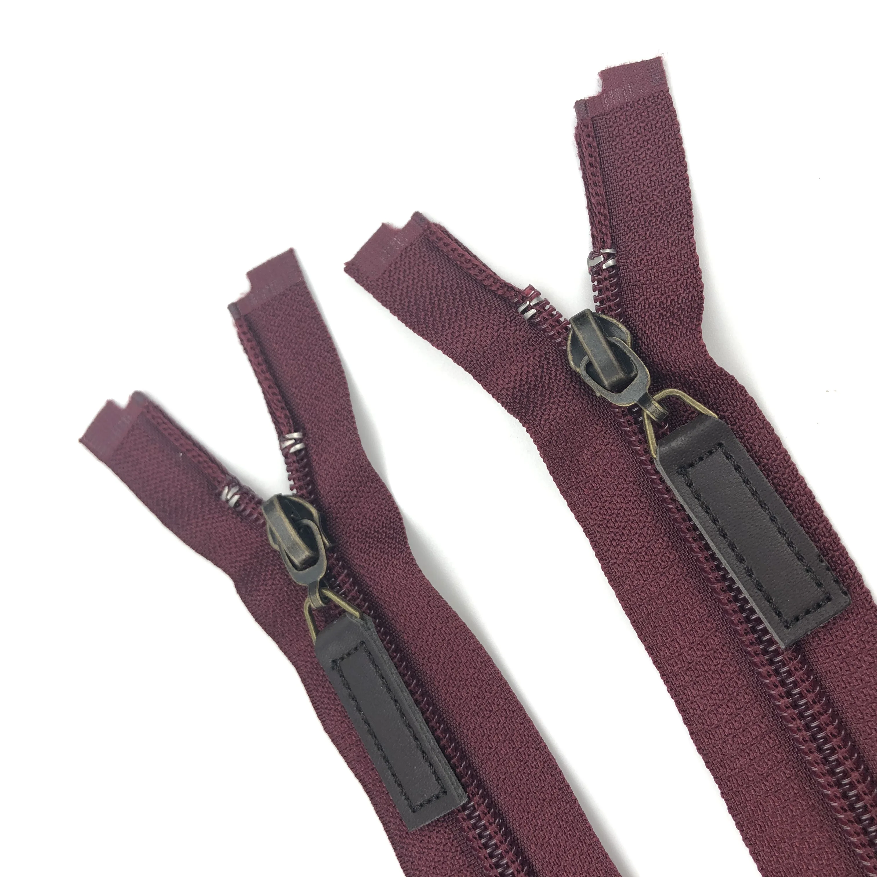 

Eco friendly Open End nylon recycled zipper for invisible zipper for garment Pants Or Home Textile, Customer's color