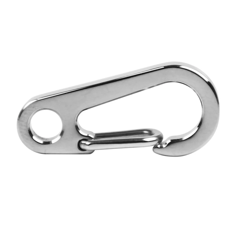 

titanium alloy key chain OEM personal accessory key rings, Silver