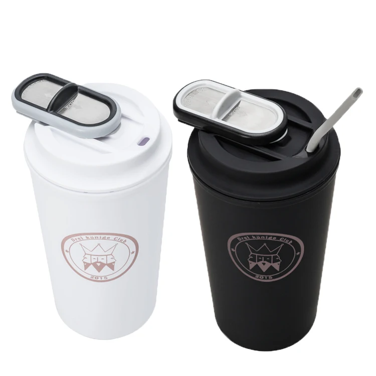 

2020best sellers ebay wish amazon Slide cover plastic coffee cup Straw Type with cover leakproof cup, Customized color acceptable