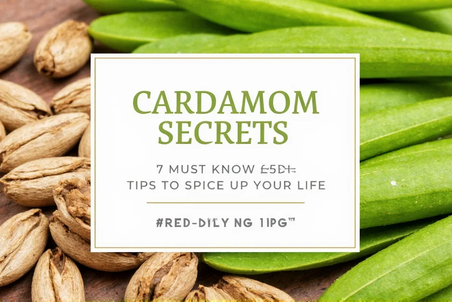 Cardamom in teacup