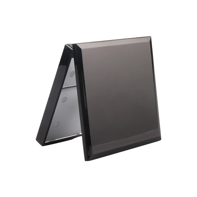 

Customizable Colors Small Lovely Led Square Compact Plastic Pocket Mirror With Logo For Girlfriend Gift, Customized