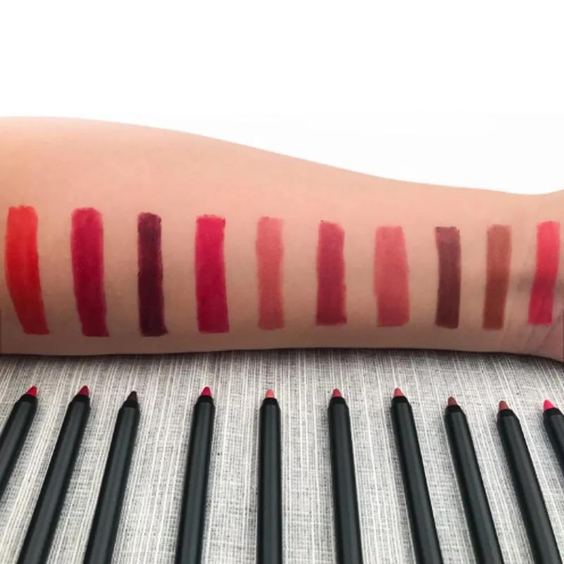 High Quality Cosmetics Makeup Vegan Matte Lip Pencil Lipliner Waterproof