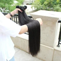 

2020 New Arrival Free Sample Factory Price Double Weft/ Double Drawn Straight 100 Percentage Human Virgin Cuticle Hair