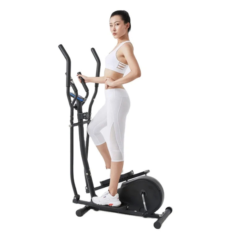 

Multifunction Cross Trainers Adjustable resistance Elliptical Machine Spacewalk Machine Exercise Bikes, Black, white
