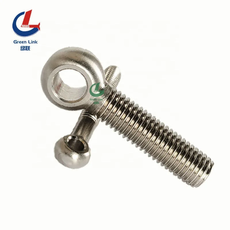 
Stainless Steel 201 304 316 Eye Bolt With Wing Nut Eyelet Bolt Forged Eye Bolt 