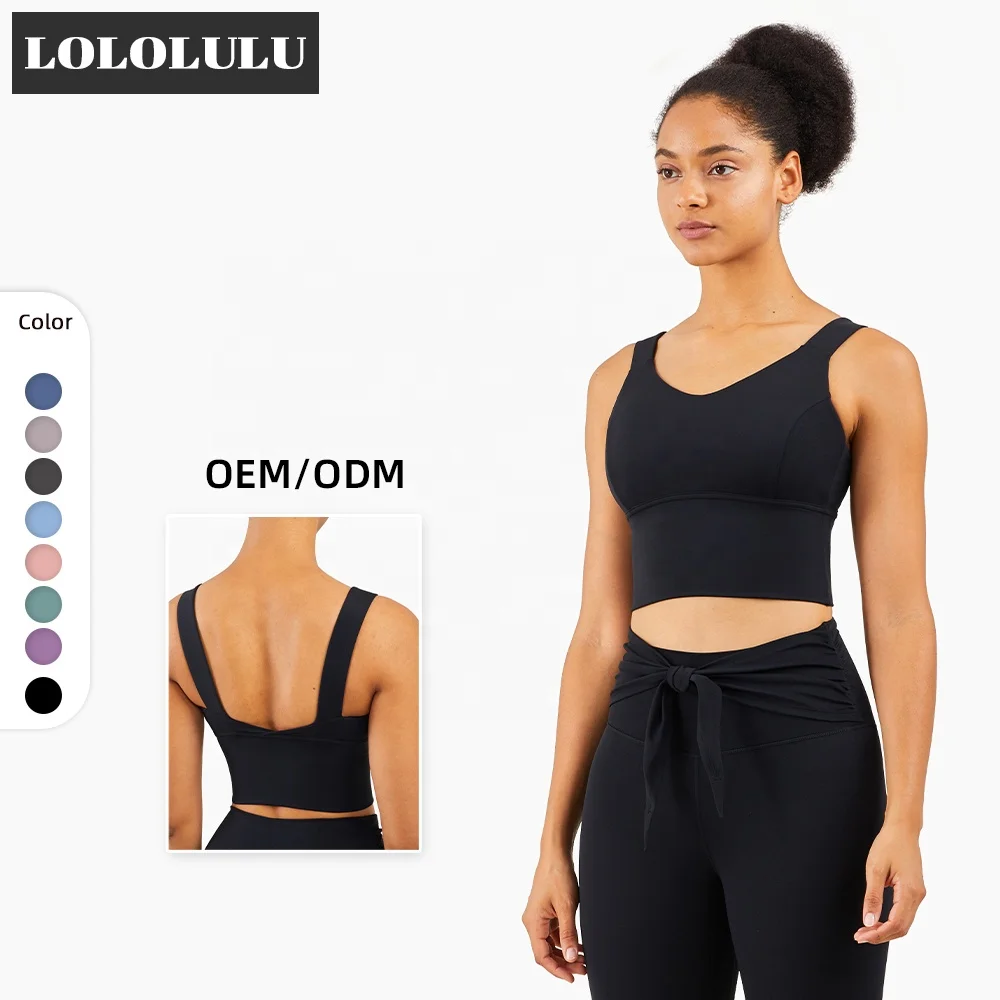 

New Design female yoga bra OEM girls sports bra comfortable gym bra