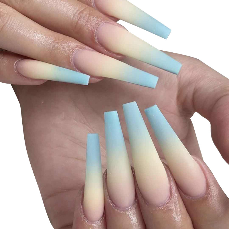 

Hot Sale Longfor Private Label Fingernails Colorful Color Press On Nails