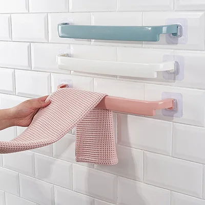 

Simple bathroom towel storage rack, non-perforated non-marking towel rack, multi-purpose shoe rack