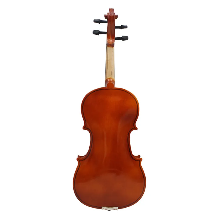 4/4 Violin Wood Maple For Beginners To Practice Natural Light Color