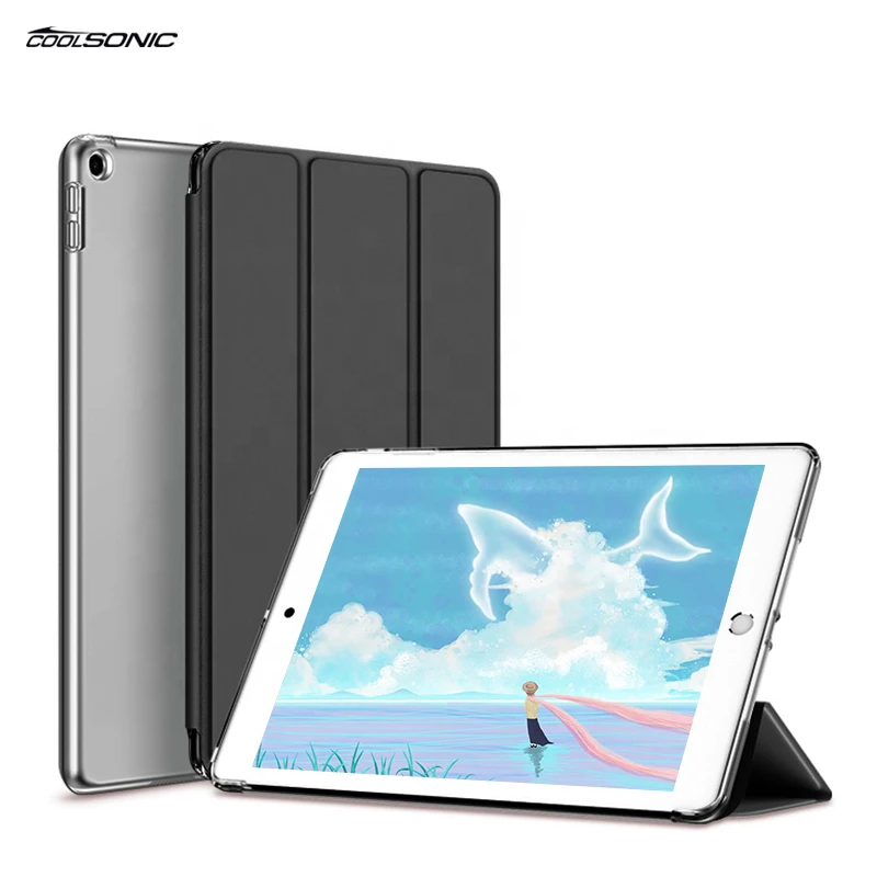 

Tablet Case For ipad 2/3/4 Four-Fold Ultra Thin Auto Wake Sleep PU Leather+PC Back Cover, Multi colors