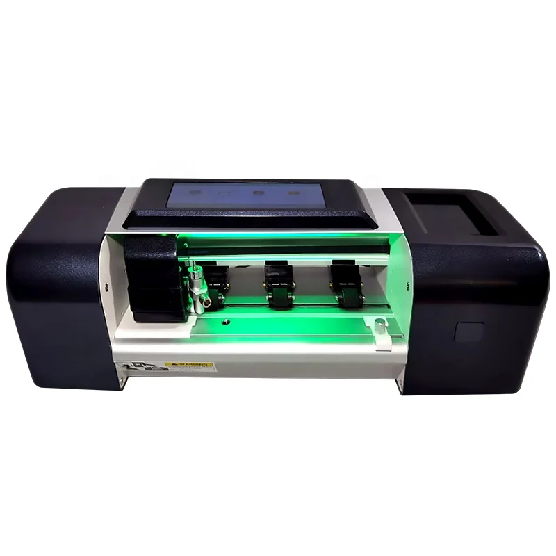 

Screen Protector Film Cutting Machine Mobile Phone Front Glass Back Cover Screen Protective Film Cutter, White black yellow purple blue