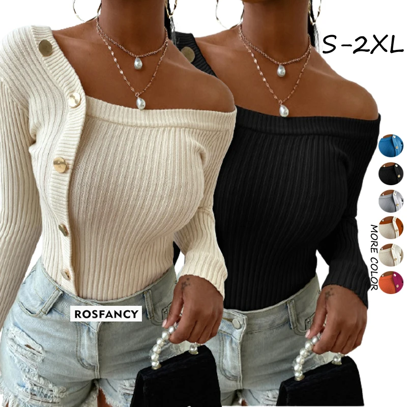 

Causal Fall Winter Knit Women Loose Long Sleeve Cardigan Sweater Coat Plus Size Sweater, As picture
