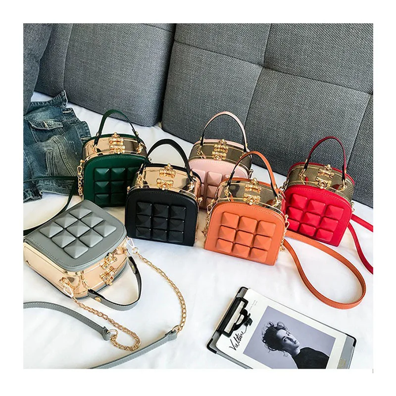 

Fashion Luxury Pu Leather Tote Crossbody Purses Chain Women Hand Bags Leather Crossbody Tote Bag Woman Handbag, Customizable