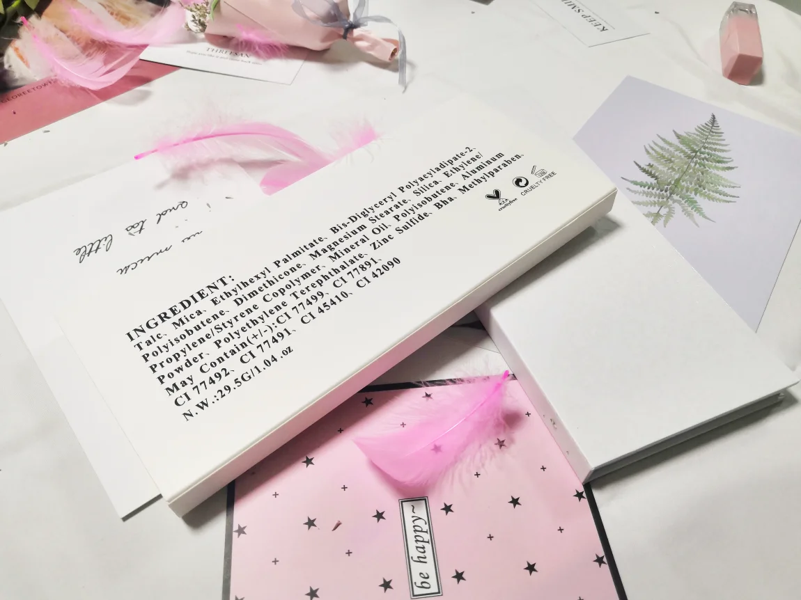 
high pigment 10 color eyeshadow palette private label 