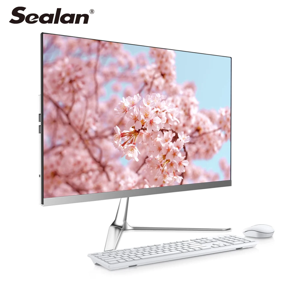 

Sealan 19.1 inch AIO mini pc cpu core i5-460 RAM 8G SSD240G office mini computer desktop vga wifi pc portable computer hardware