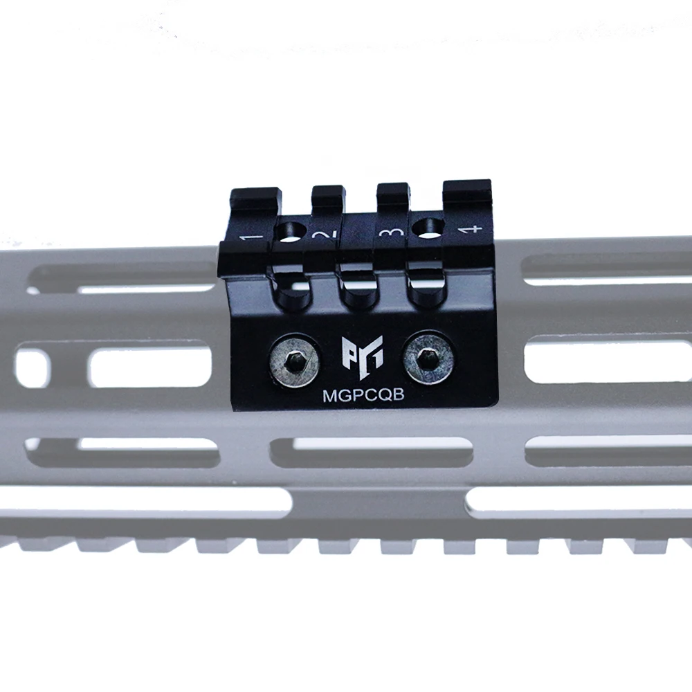 

Mlok Offset Light/Opitc Picatinny Rail Mount M Lok 3-SLOT Hunting Accessories for Glock for Airgun Base