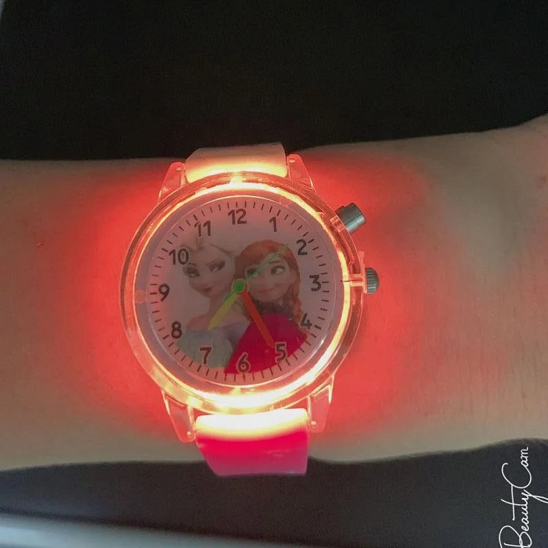 

children's watch cross-border stalls popular first-hand source flashing cartoon watch luminous watch buth with a light for kids, Choose what you like